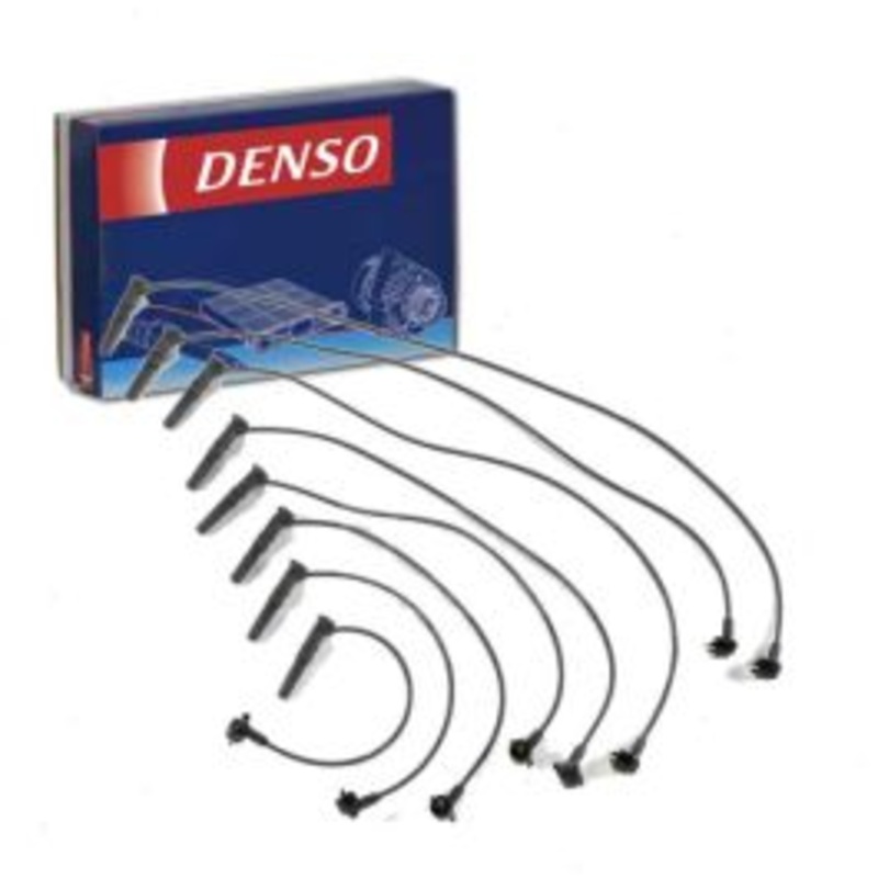 DENSO Spark Plug Wire Set for 1997-1998 Ford E-150 Econoline Club Wagon 4.6L V8