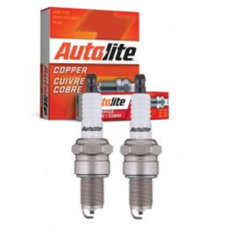2 pc Autolite Copper Core Spark Plugs for 1954-1959 Panhard Dyna