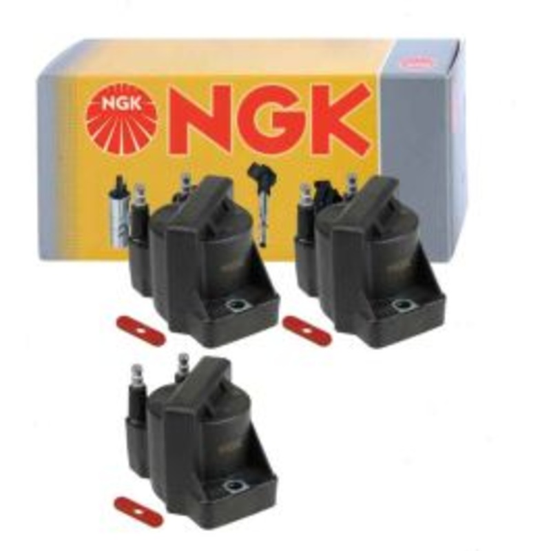 3 pc NGK Ignition Coils for 1992-2004 Oldsmobile Silhouette 3.4L 3.8L V6