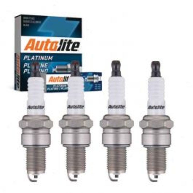4 pc Autolite Platinum Spark Plug for 1985-1989 Subaru RX