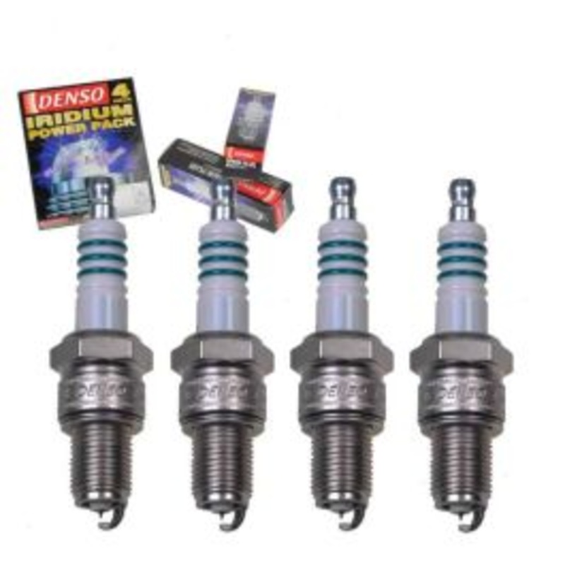 4 pc DENSO Iridium Power Spark Plugs for 1967 Nissan 411 1.6L L4