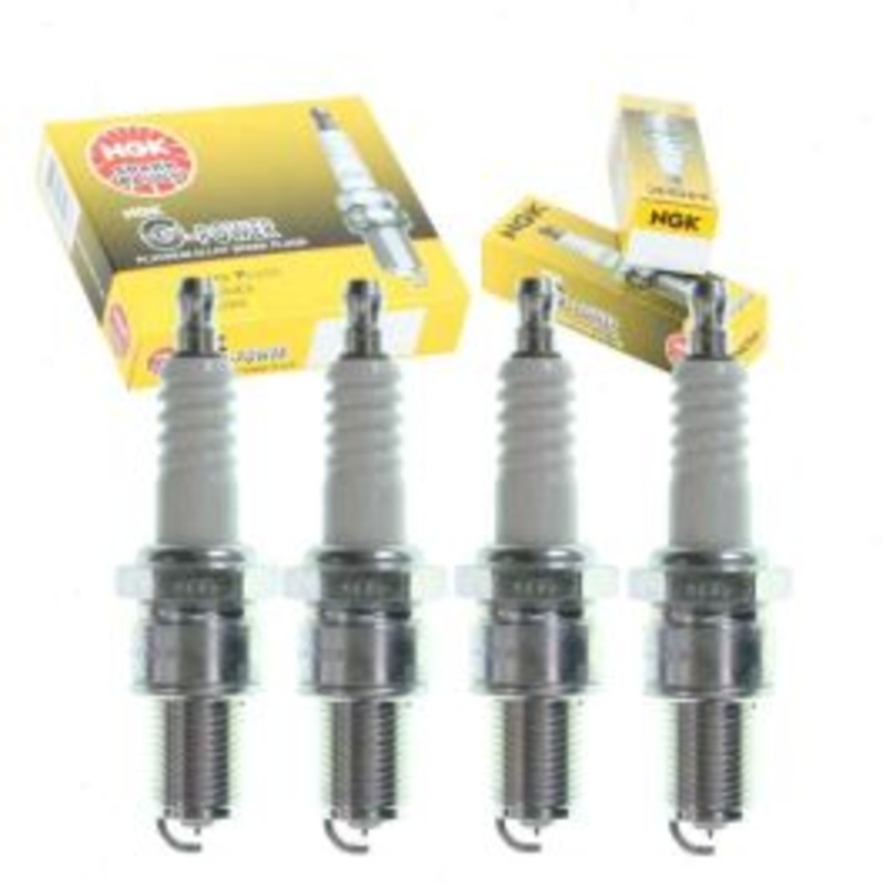 4 pc NGK G-Power Spark Plugs for 1989-1990 Dodge 2000 GTX 2.0L L4