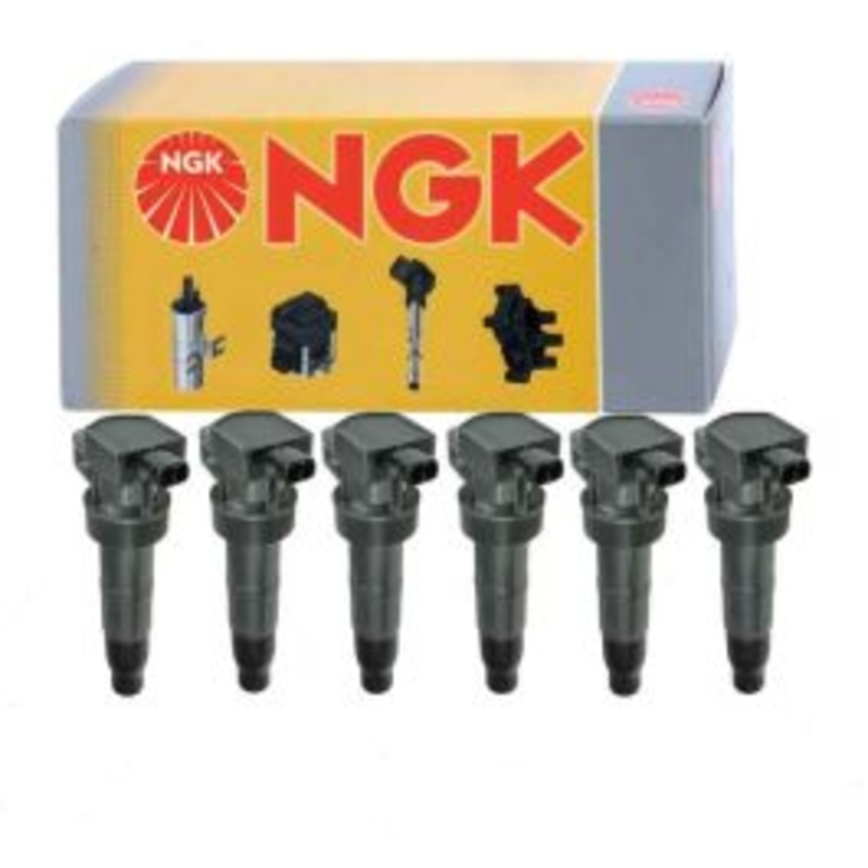 6 pc NGK Ignition Coils for 2007-2012 Hyundai Veracruz 3.8L V6
