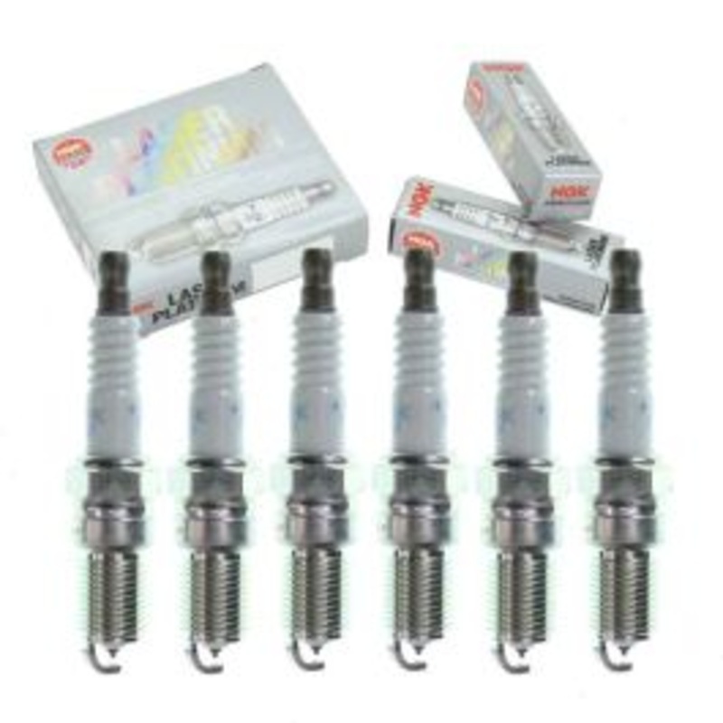 6 pc NGK Laser Platinum Spark Plugs for 1984-1990 Ford Bronco II 2.8L 2.9L V6