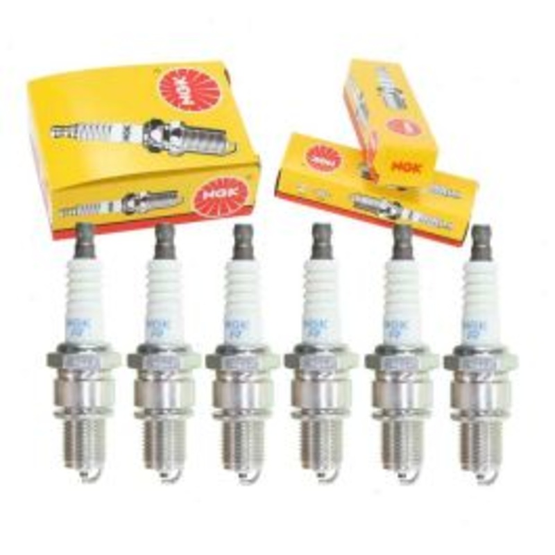 6 pc NGK Standard Spark Plugs for 1974 International MHC1310 4.2L L6