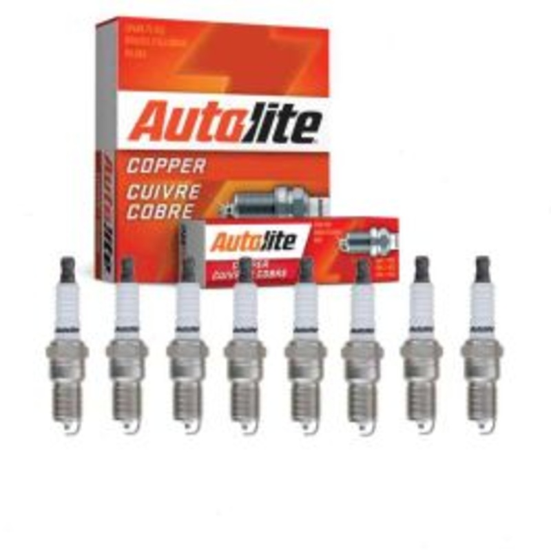 8 pc Autolite Copper Core Spark Plug for 1998-2001 Mazda B2500