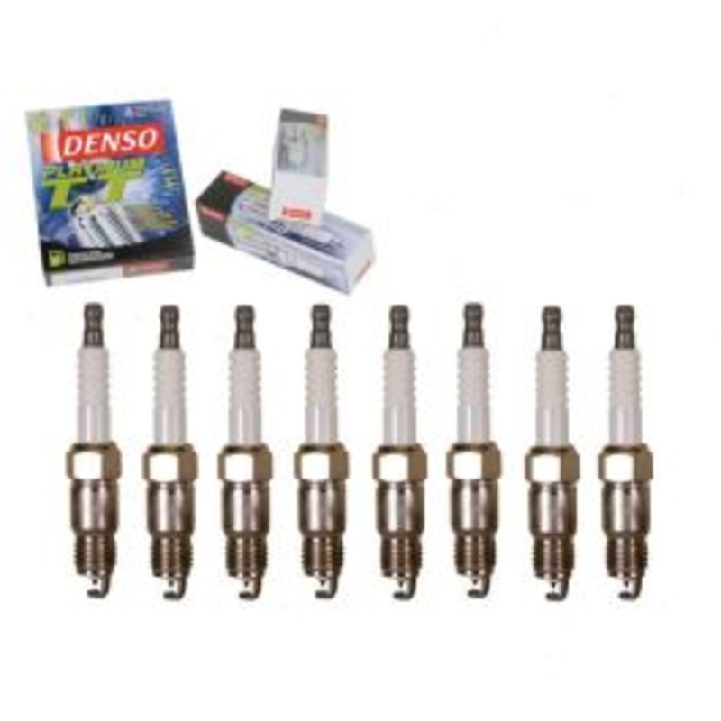 8 pc DENSO Platinum TT Spark Plugs for 1988-1995 GMC K3500 5.7L 7.4L V8