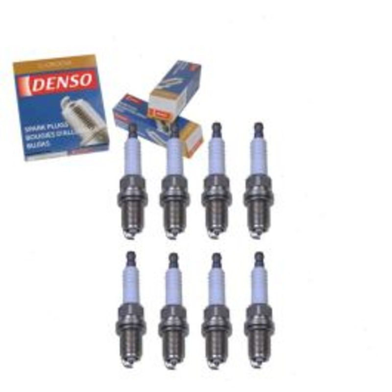 8 pc DENSO Standard U-Groove Spark Plugs for 1995-1997 Dodge B3500 5.2L 5.9L V8