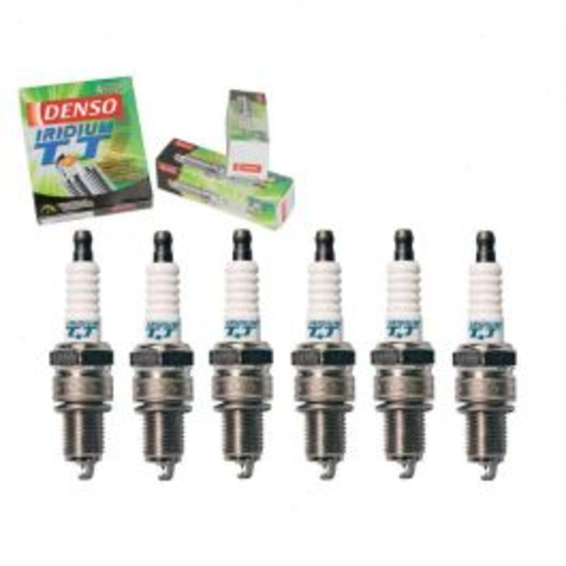 6 pc DENSO Iridium TT Spark Plugs for 1954-1955 GMC Truck 4.1L L6