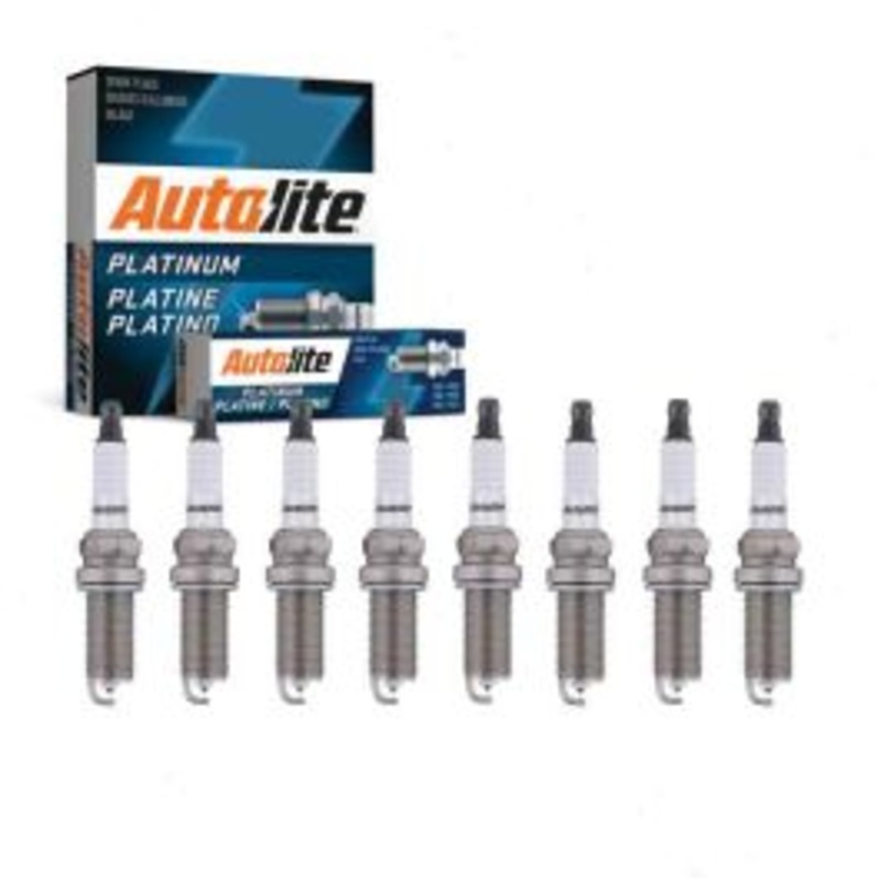 8 pc Autolite Platinum Spark Plug for 2009-2011 Kia Borrego 4.6L V8