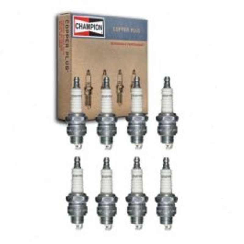 8 pc Champion Copper Plus Spark Plugs for 1963-1966 Studebaker Cruiser 4.6L 4.7L 5.0L V8