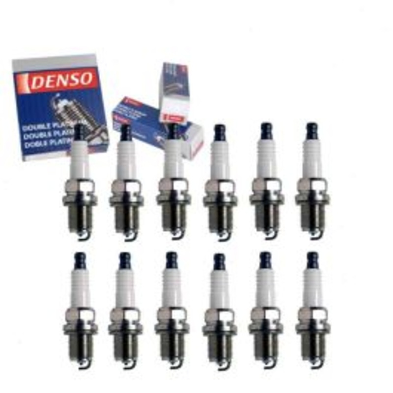 12 pc DENSO Double Platinum Spark Plugs for 2003-2004 Mercedes-Benz ML350 3.7L V6