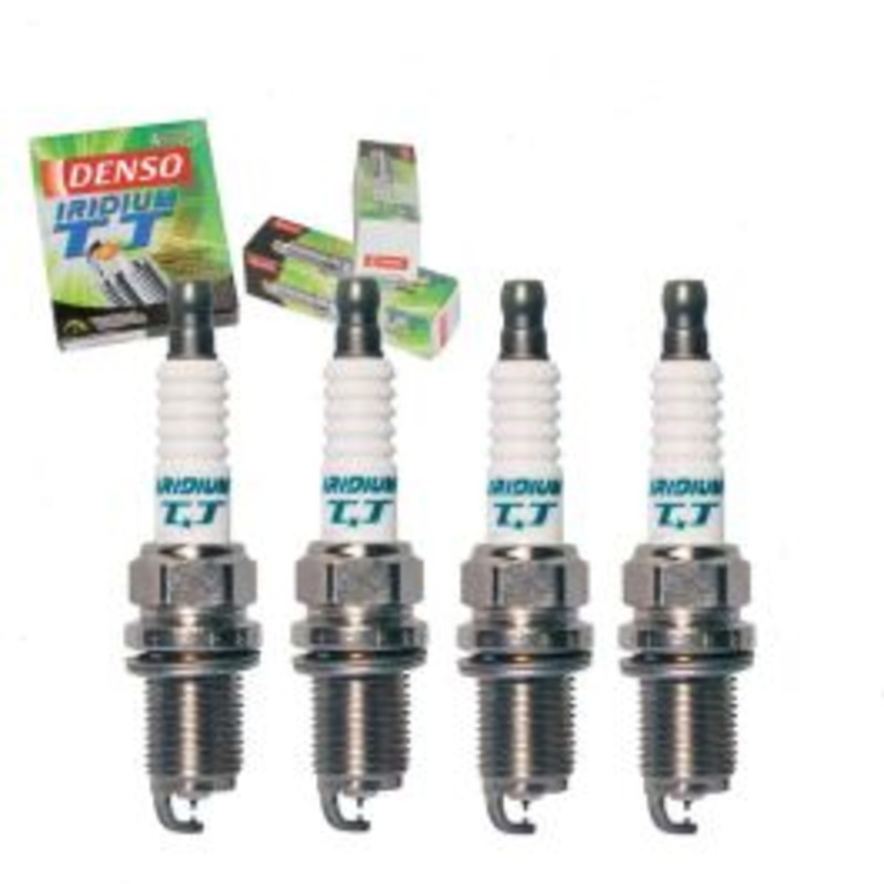 4 pc DENSO Iridium TT Spark Plugs for 1996-2003 Mitsubishi Eclipse 2.0L 2.4L L4