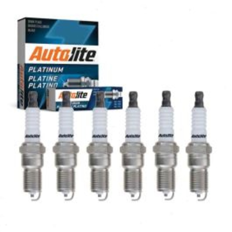 6 pc Autolite Platinum Spark Plug for 1987-1988 Cadillac Cimarron