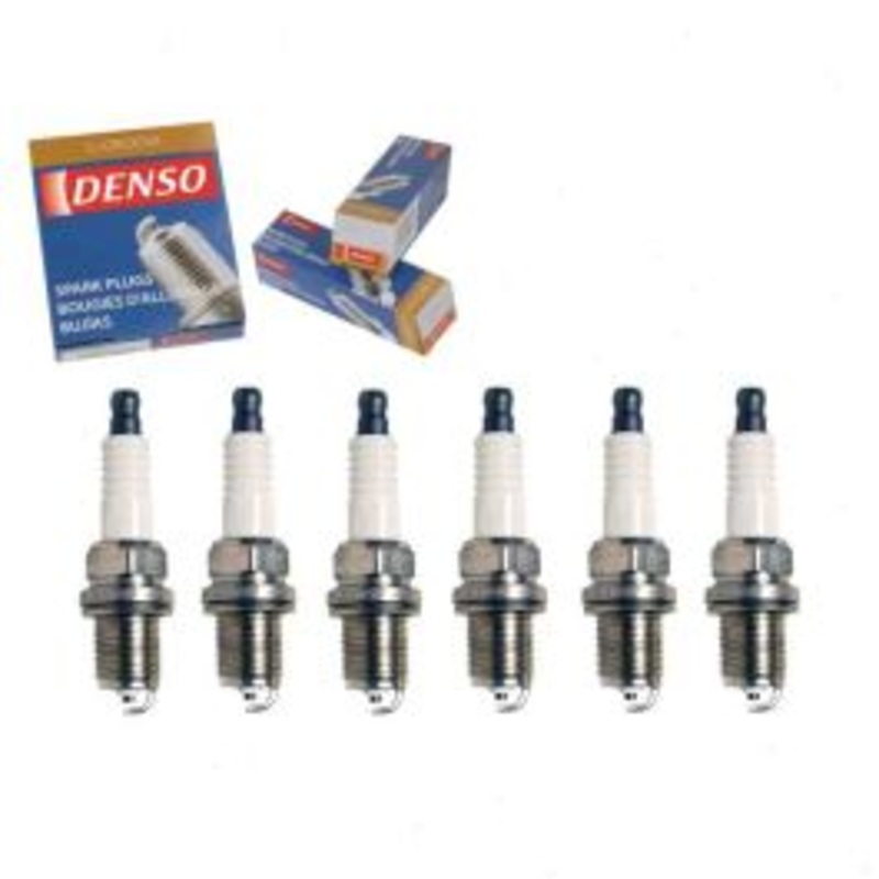 6 pc DENSO Standard U-Groove Spark Plugs for 1996-2000 Nissan Pathfinder 3.3L V6