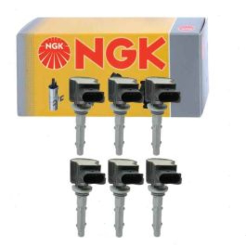 6 pc NGK Ignition Coils for 2007 Mercedes-Benz E280 3.0L V6