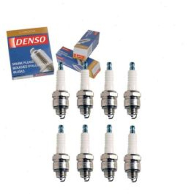 8 pc DENSO Standard U-Groove Spark Plugs for 1968 Chevrolet C10 Pickup 5.0L V8
