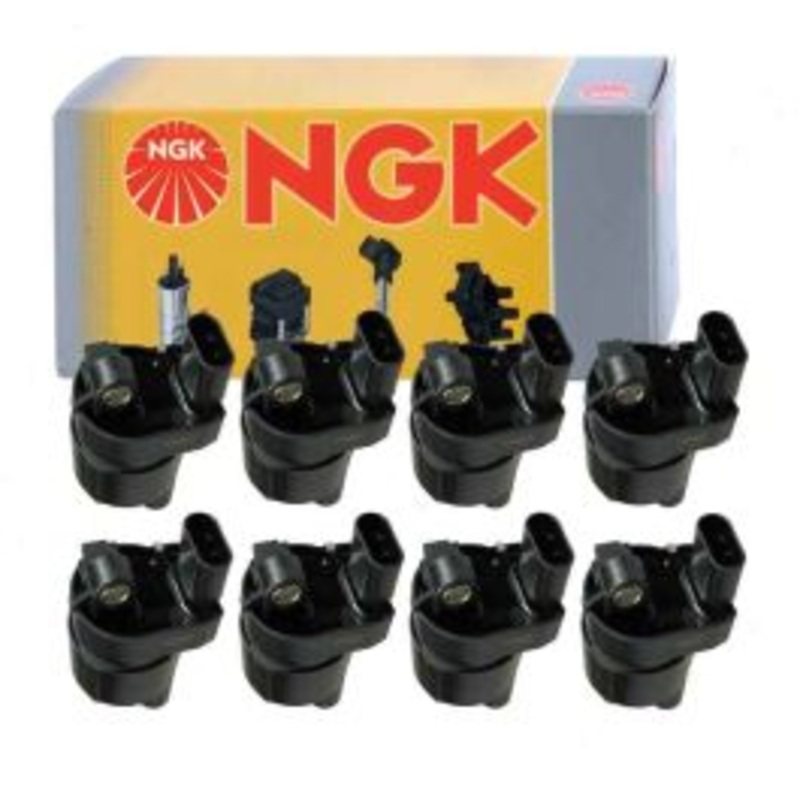 8 pc NGK Ignition Coils for 2005-2013 Chevrolet Corvette 6.0L 6.2L 7.0L V8