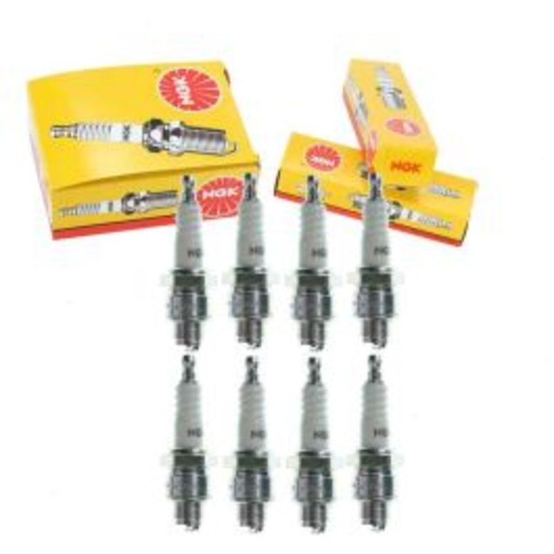 8 pc NGK Standard Spark Plugs for 1968 Jeep J-2700 5.4L V8