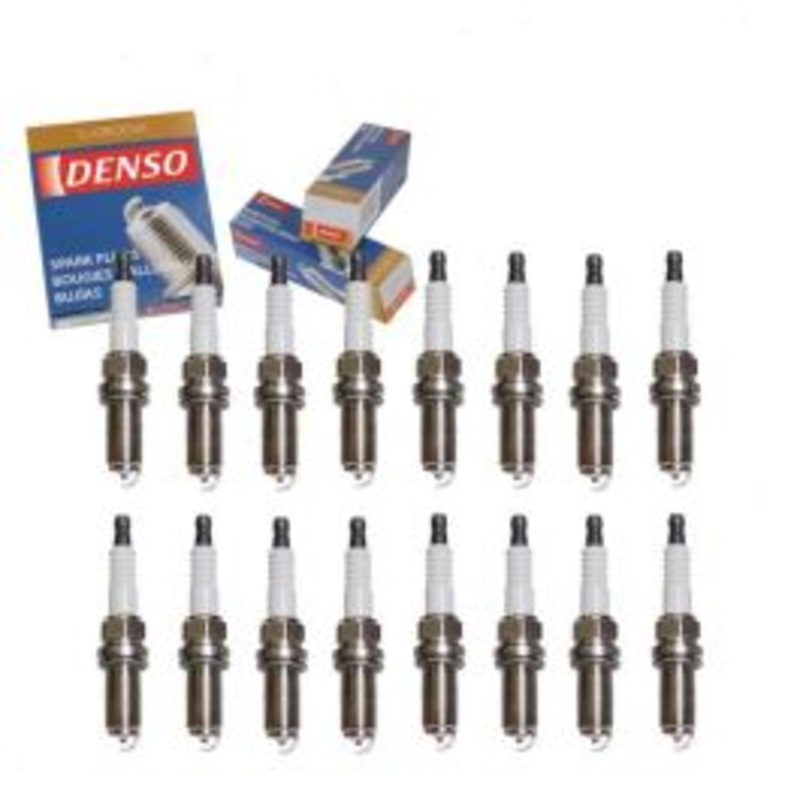 16 pc DENSO Standard U-Groove Spark Plugs for 2009-2015 Jeep Grand Cherokee 5.7L V8