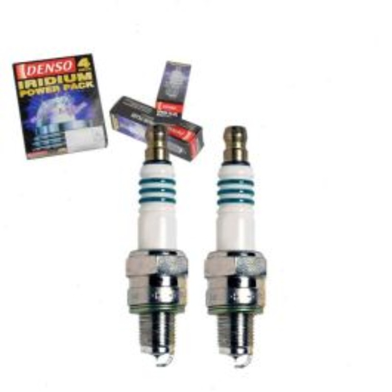 2 pc DENSO Iridium Power 5384 IUF24 Spark Plugs