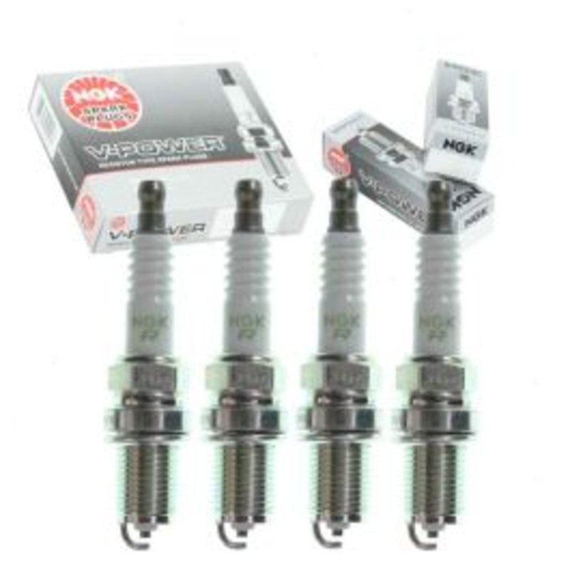 4 pc NGK V-Power 1273 BCPR5E-11 Spark Plugs