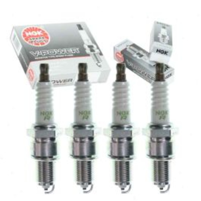 4 pc NGK V-Power Spark Plugs for 1986-1992 Yugo GV 1.1L 1.3L L4