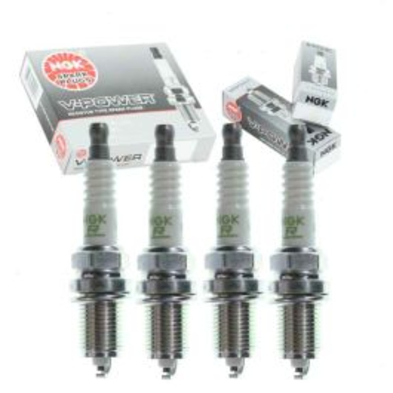 4 pc NGK V-Power Spark Plugs for 1997-2001 Toyota Camry 2.2L L4