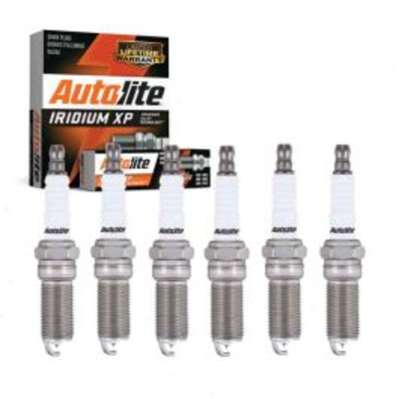 6 pc Autolite Iridium XP Spark Plug for 2017-2019 Lincoln Continental 3.7L