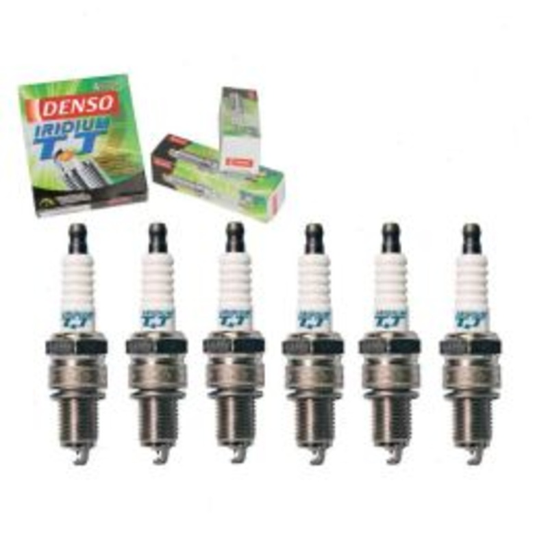 6 pc DENSO Iridium TT Spark Plugs for 1971-1974 BMW 3.0S 3.0L L6