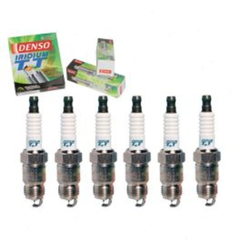 6 pc DENSO Iridium TT Spark Plugs for 1985 Chevrolet K20 4.3L V6