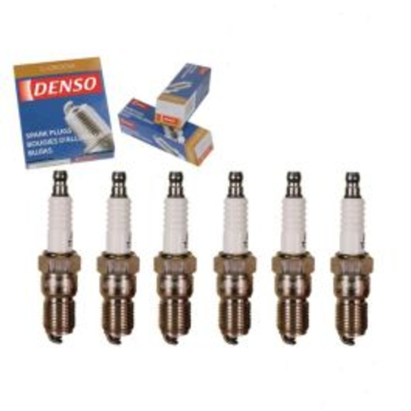 6 pc DENSO Standard U-Groove Spark Plugs for 1988-1992 Eagle Premier 3.0L V6