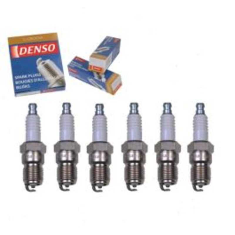 6 pc DENSO Standard U-Groove Spark Plugs for 1996-2005 Chevrolet Express 2500 4.3L V6