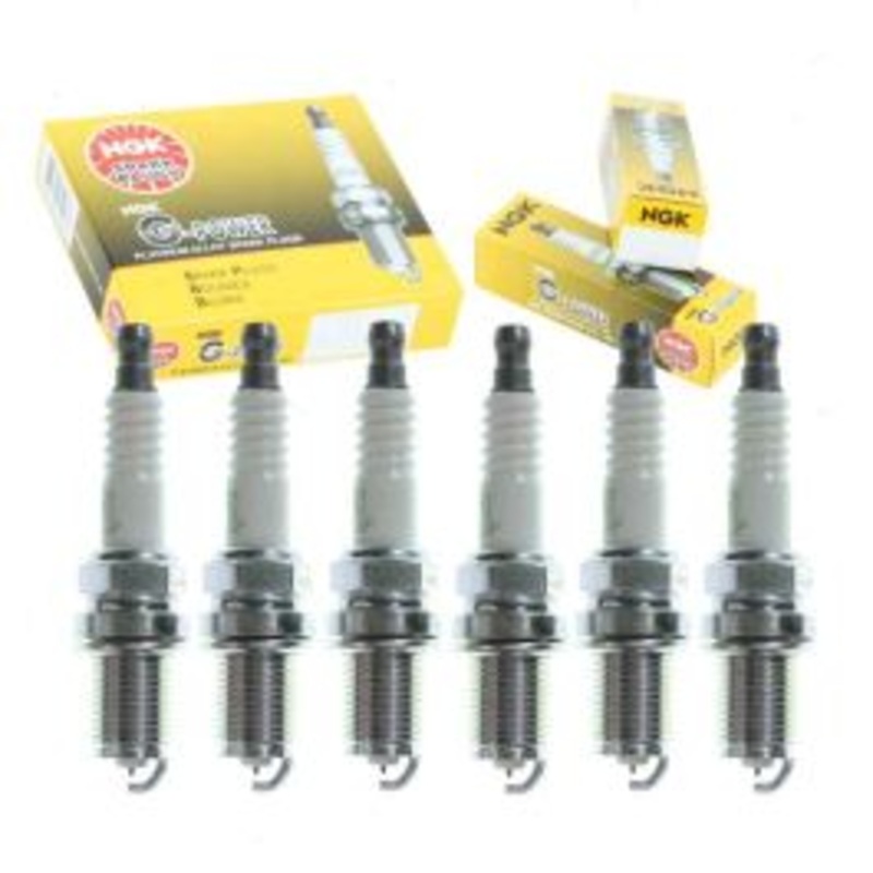 6 pc NGK G-Power Spark Plugs for 2000 Volkswagen Golf 2.8L V6