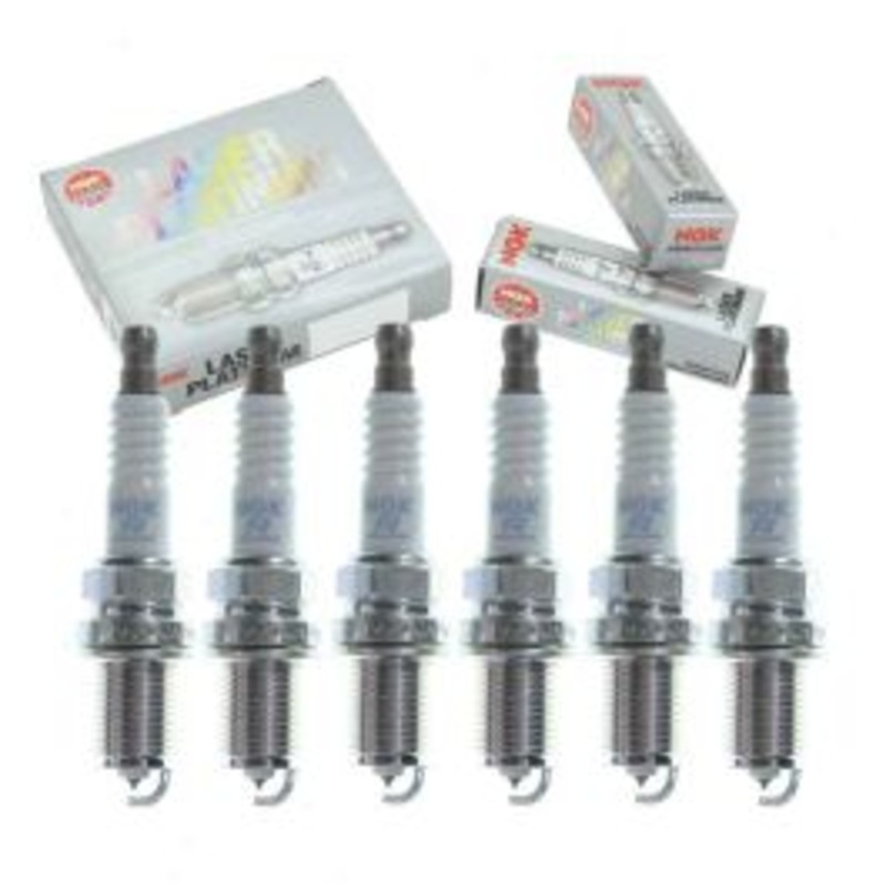 6 pc NGK Laser Platinum Spark Plugs for 1999-2000 Nissan Quest 3.3L V6