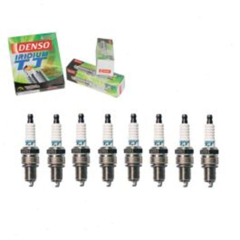 8 pc DENSO Iridium TT Spark Plugs for 1971 GMC Sprint 5.0L V8