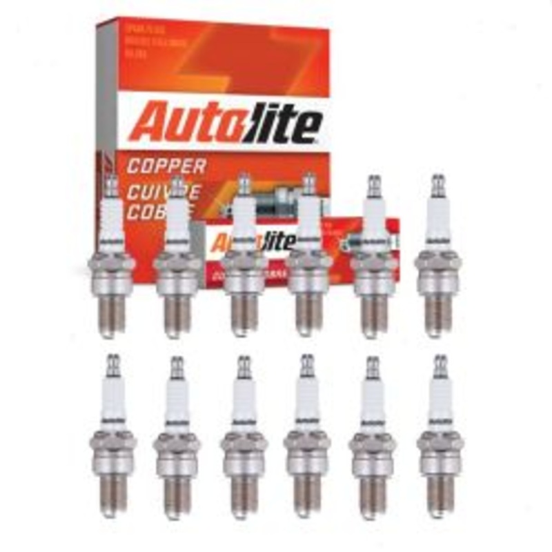 12 pc Autolite Copper Core Spark Plugs for 1950-1953 Ferrari 166
