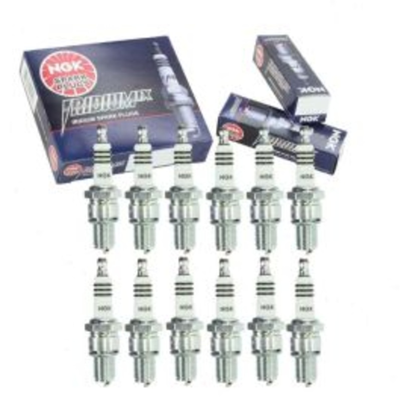 12 pc NGK Iridium IX Spark Plugs for 1982-1985 Lamborghini Countach 4.8L V12