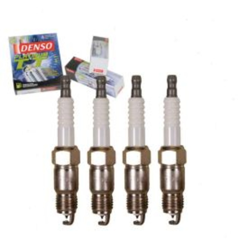 4 pc DENSO Platinum TT Spark Plugs for 1982-1990 Chevrolet Celebrity 2.5L L4