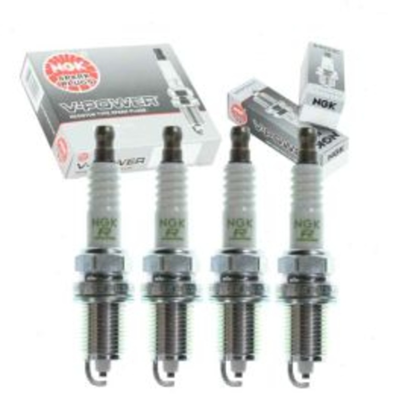 4 pc NGK V-Power Spark Plugs for 1992-2000 Honda Civic 1.5L 1.6L L4