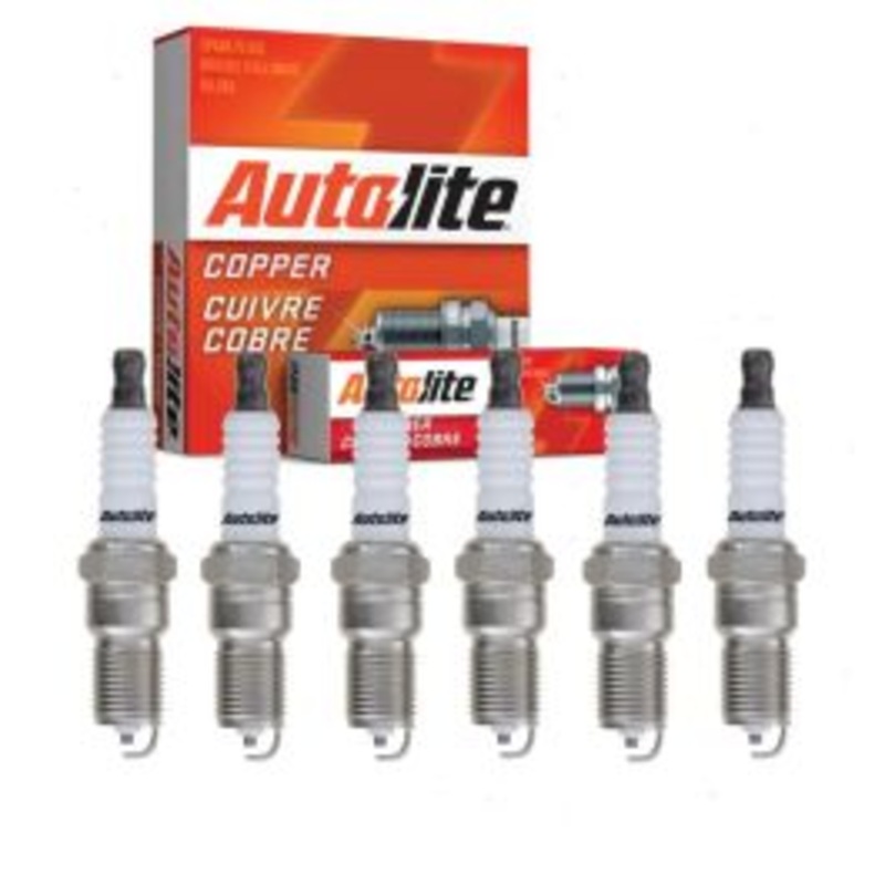 6 pc Autolite Copper Core Spark Plugs for 1996-2005 Chevrolet Astro