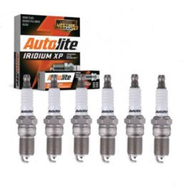 6 pc Autolite Iridium XP Spark Plug for 1989-1991 Buick Century 3.3L V6