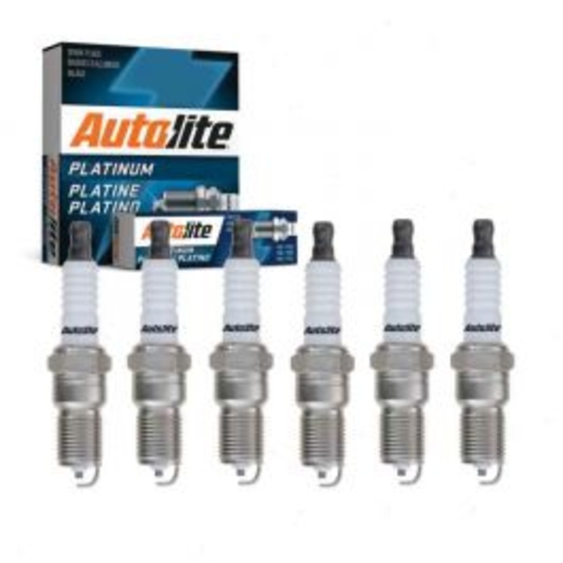 6 pc Autolite Platinum Spark Plug for 1991-1995 Chevrolet Lumina 3.4L V6