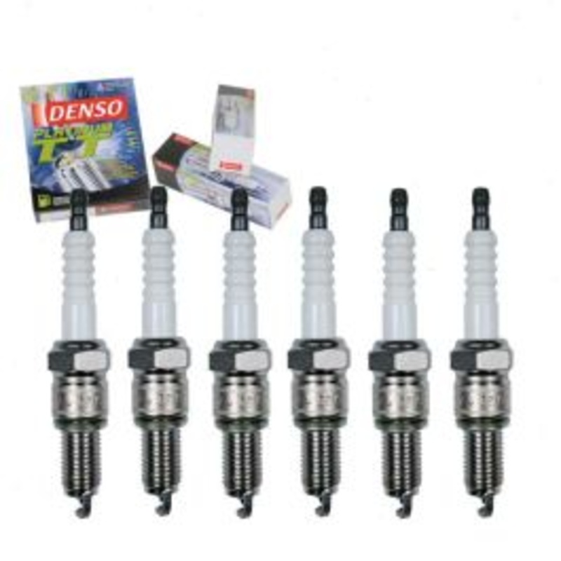 6 pc DENSO Platinum TT Spark Plugs for 1961-1967 Dodge D300 Series 3.7L L6