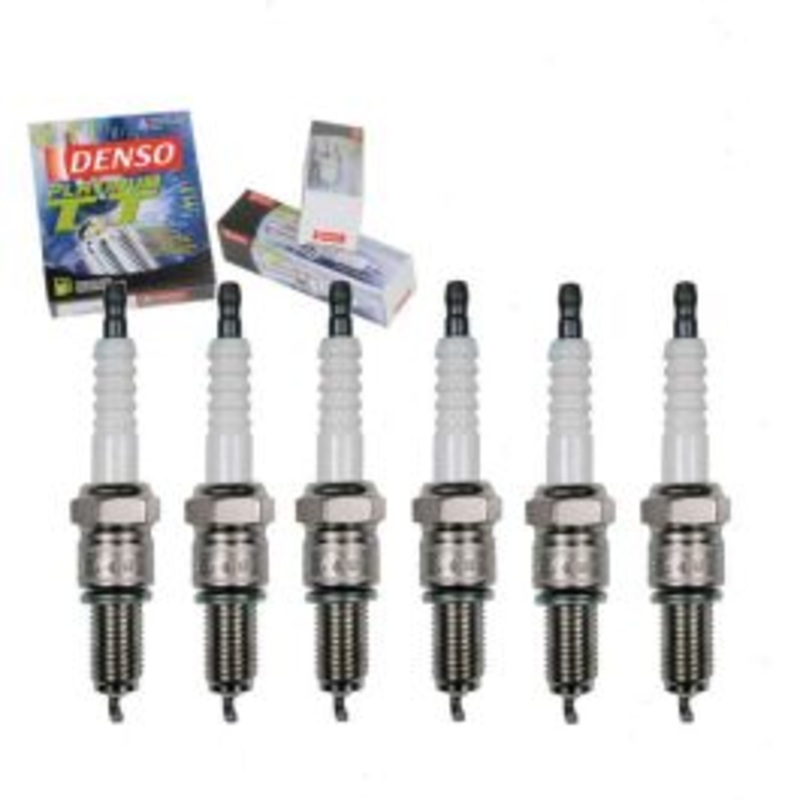 6 pc DENSO Platinum TT Spark Plugs for 1963-1966 Chevrolet Suburban 4.8L L6