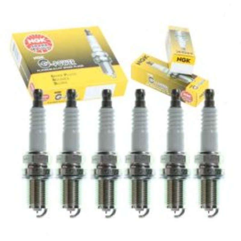 6 pc NGK G-Power Spark Plugs for 1994-1997 Mercedes-Benz SL320 3.2L L6