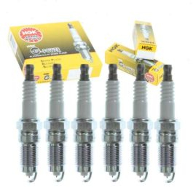 6 pc NGK G-Power Spark Plugs for 1998-2002 Ford E-150 Econoline Club Wagon 4.2L V6
