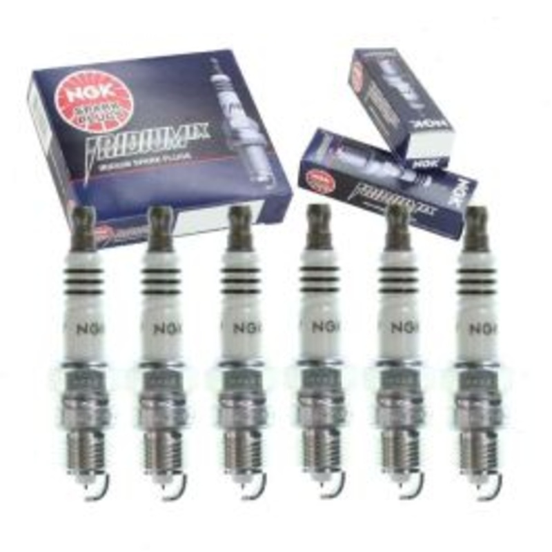 6 pc NGK Iridium IX 7272 UR55IX Spark Plugs
