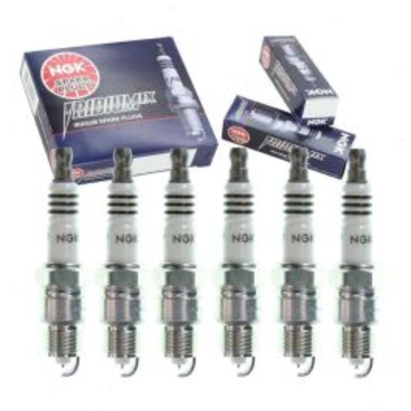 6 pc NGK Iridium IX Spark Plugs for 1977 Pontiac Ventura 3.8L V6
