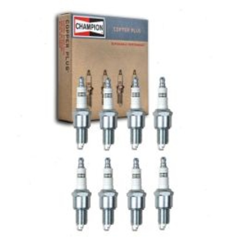8 pc Champion Copper Plus Spark Plugs for 1964 Dodge 330 4.5L V8